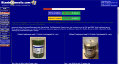 Desktop Screenshot of blankcdmedia.com